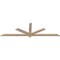 Ekena Millwork Kennewick Smooth Timber Gable Bracket, Douglas Fir, 84"W x 24"H x 1 1/2"D x 3 1/2"F, 7/12 Pitch GBW084X24X0204KEN00SDF - alternate 2